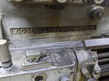 Lodge & Shipley 16" Lathe Model 1614 1940's - Vintage War Production