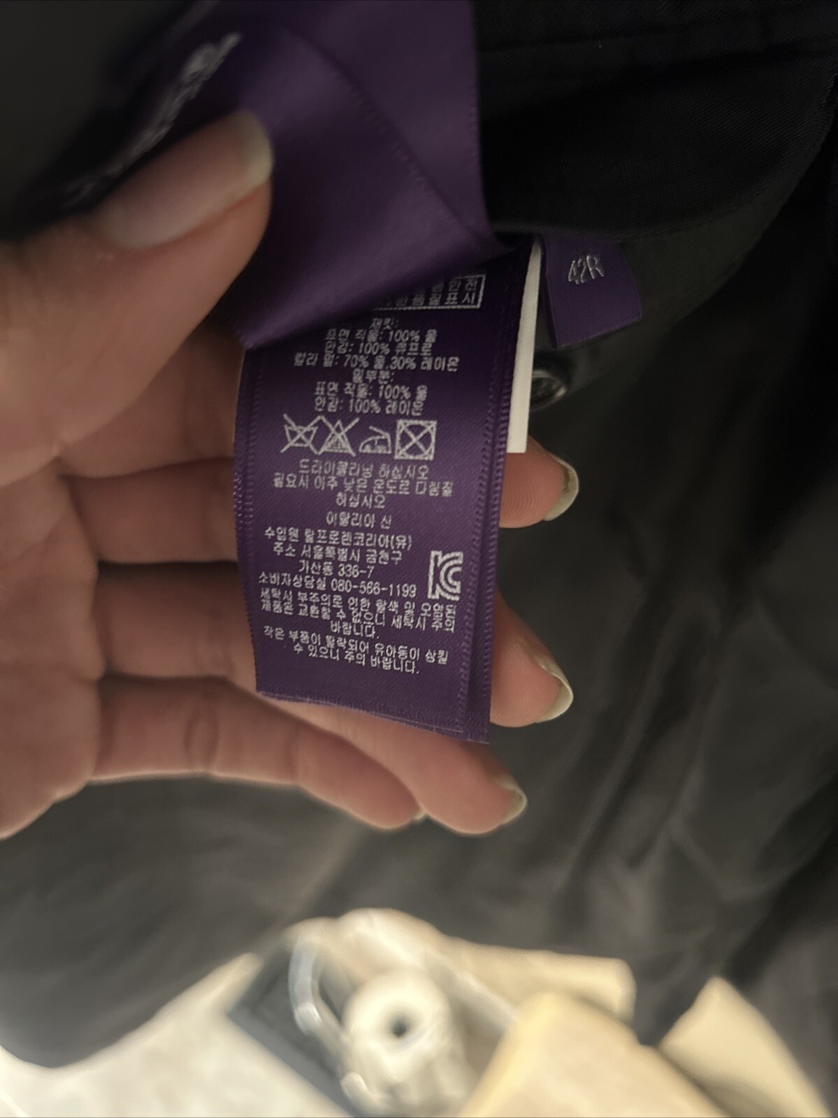 Ralph Lauren Purple Label 2 Piece Suit Black Size Small  RRP 4302$ image 7
