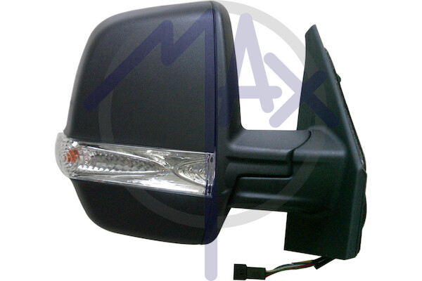 Espejo Retrovisor Ele Fiat Dobló 10 15 Dx Negro Sens Temp Dopp Vetr