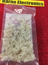 341 KEYSTONE ELECTRONICS 	 #6 Shoulder Washer 0.297" (7.54mm) Thick Nylon 11 PCS