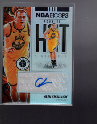 A7208- 2019-20 Hoops Premium Stock Hot Autogramme Rookies #12 Alen Smailagic