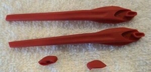 Oakley-Authentic-Flak-2-0-Ear-Socks-and-Nose-Pads-Red