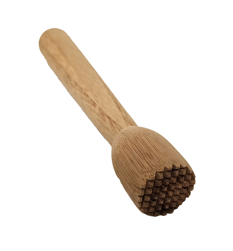 Holz Muddler für Cocktails Mojitos Caipirinhas Früchte Kräuter 8,5" Bar Werkzeug - Bild 2 von 4