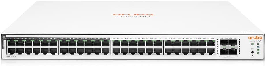 ルーター・ネットワーク機器 HPE Networking Instant On 1830 48G JL815 Amazon.com: HPE Networking Instant On Switch Series 1830 48