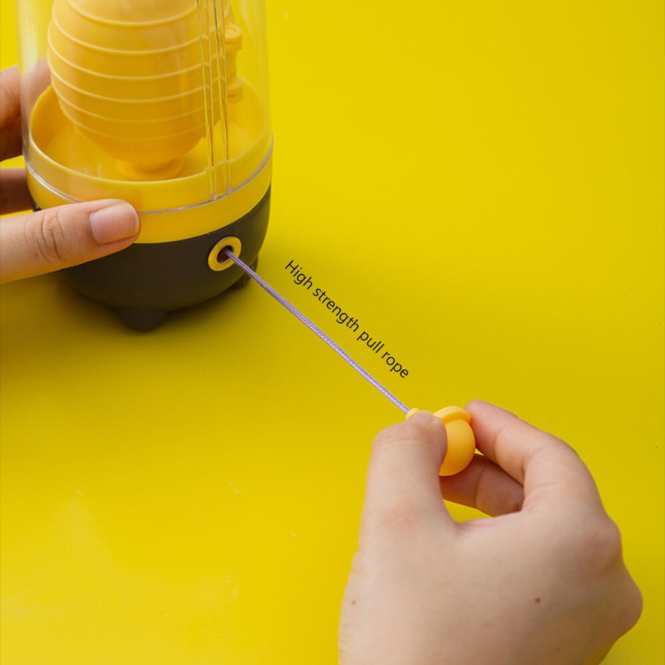 A Manual Golden Egg Puller Household White Yolk Mixer Egg Shaker