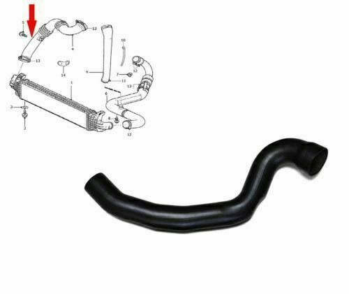 FORD FOCUS MK2 2.0 TDCI INTERCOOLER EGR TURBO MANGUERA TUBO 1530297 - Imagen 3 de 5