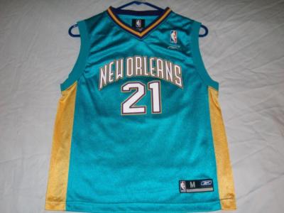 Davis Jerseys Baron Davis Master P Reebok Jamaal Magloire 21 New