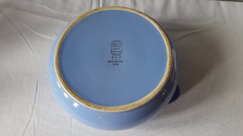 Vintage Hall Kitchenware Rose Parade 2.5 Qt Round Casserole Dish No Lid #1259 - Picture 7 of 7