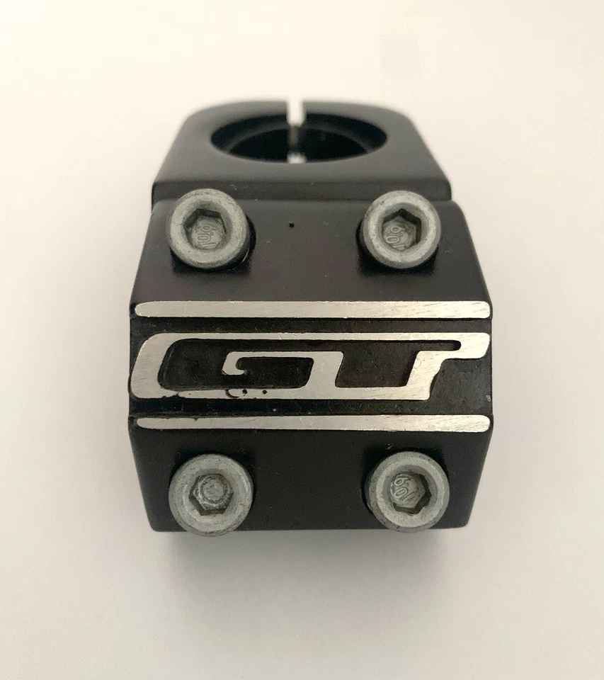 USADO BMX Vástago Carga Superior Cuello Sin Roscas 1-1/8 Haro 4 Pernos Negro 22.2mm Bicicleta Foto 4 de 4