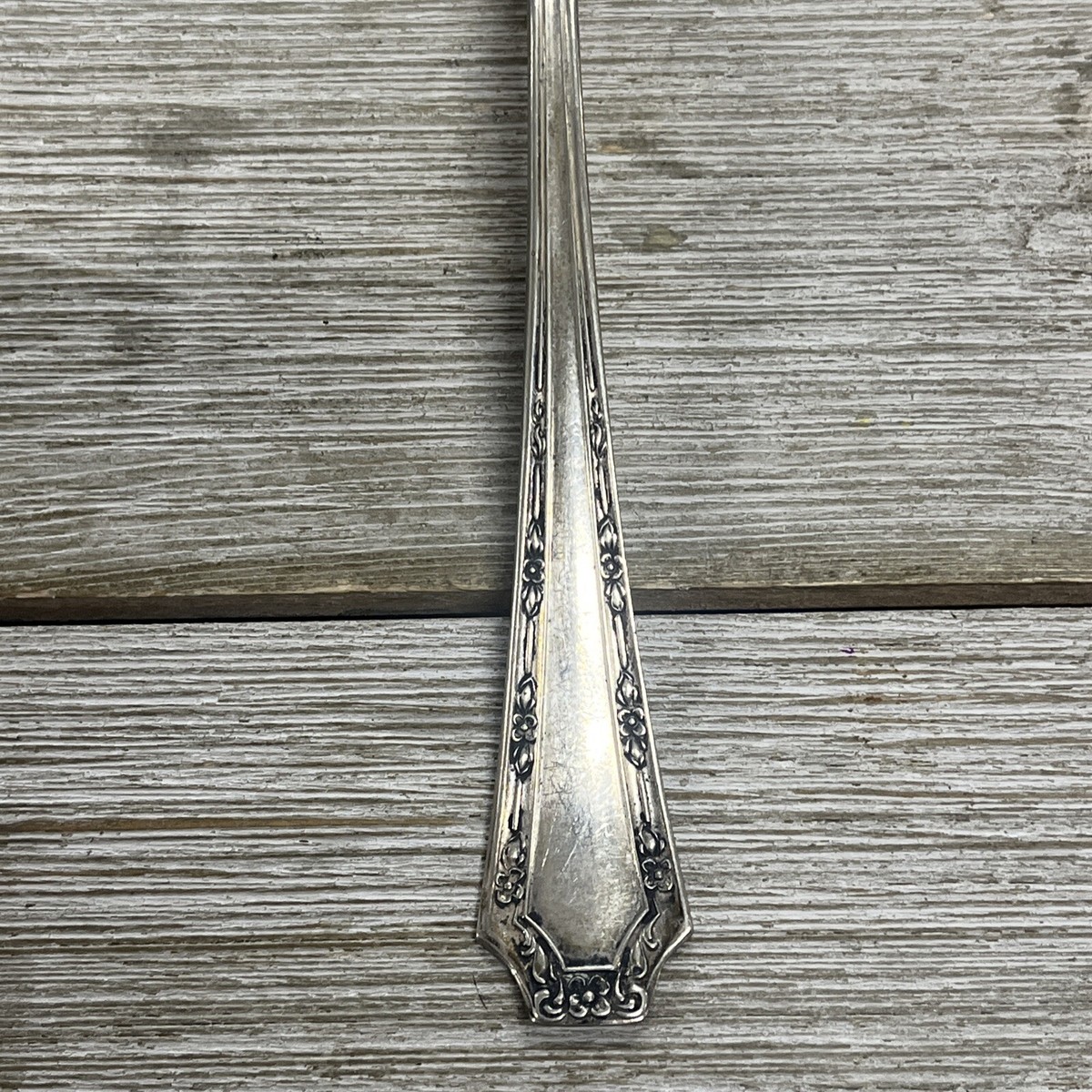 Fairfield Silver Plate 1915 ALPHA Dinner Spoon | eBay