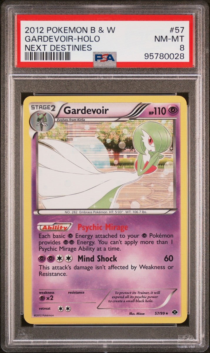 2012 POKEMON B&W NEXT DESTINIES #57 GARDEVOIR-HOLO PSA 8 | eBay 2012 POKEMON B&W NEXT DESTINIES #57 GARDEVOIR-HOLO PSA 8 | eBay