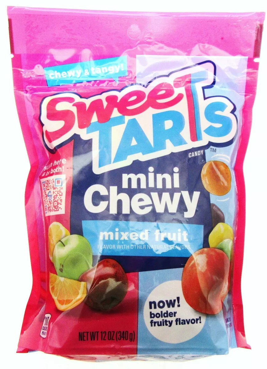 SweeTARTS Extreme Chewy Sour Candy, 11 oz Resealable Bag 