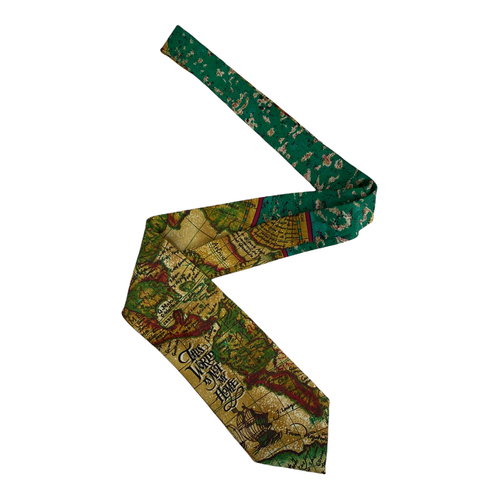 Men Size 4in x 60in Tie Map Of The World With Quote by Appointed Apparel - Bild 10 von 11