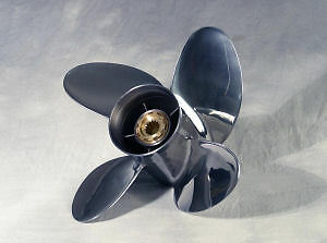 SS#175 Mercury Custom 15.25x31 LH 4BL Stainless Steel Propeller