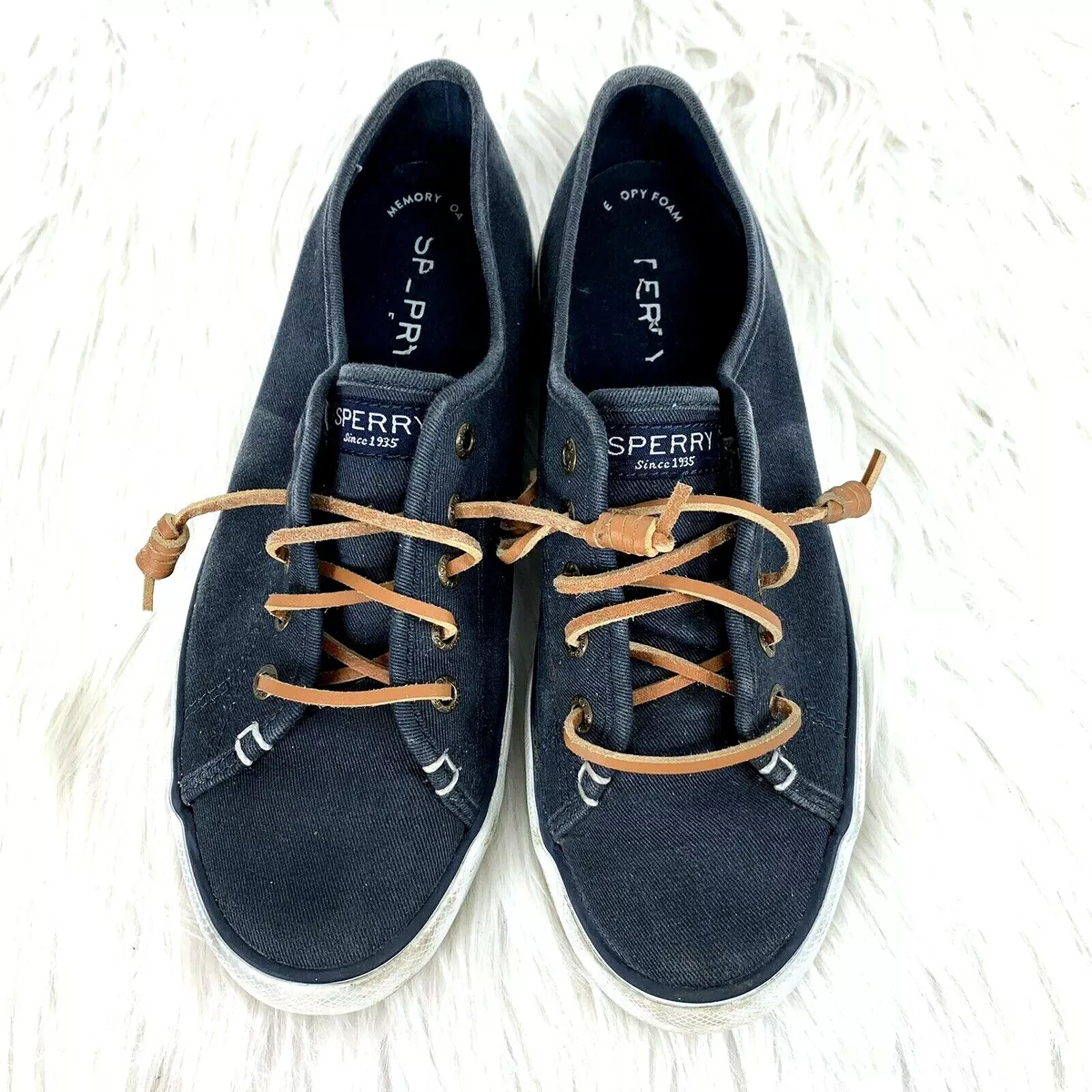 Sperry navy sneakers sale