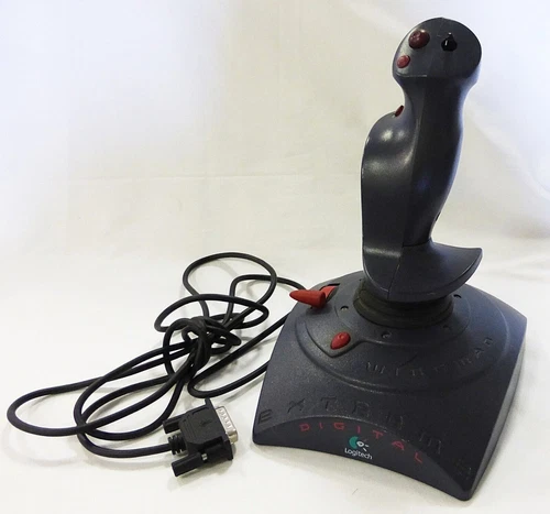 logitech wingman extreme digital - gameport joystick dos/windows