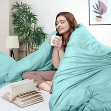 Duvet Cover Twin Size -1 Duvet Cover 1 Pillow Sham -2 Pieces Bedding Duvet Cover