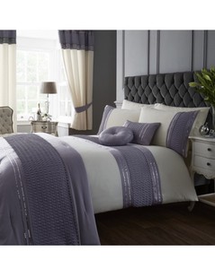 Life From Coloroll Serena Sequin Trim Duvet Set Single 135x200cm