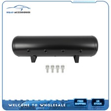 8 Gallon 9 Port Steel Air Tank Air Suspension Air Ride Kit For Train Horn