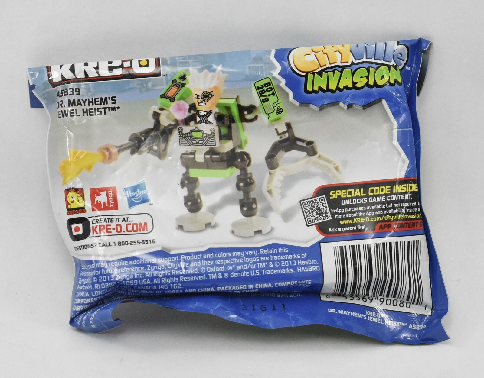Kre-O Dr. Mayhem's Jewel Heist Cityville Invasion Brand NEW Sealed ...