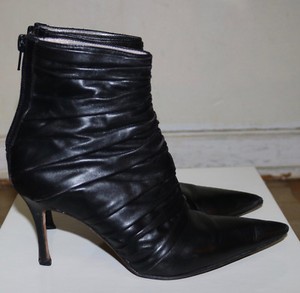 ruched ankle boots