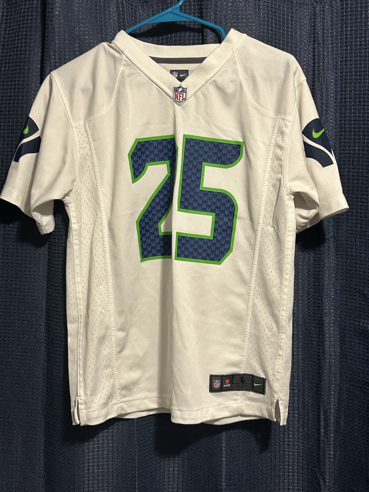 NFL Seattle Seahawks Richard Sherman Nike White Jersey Youth L