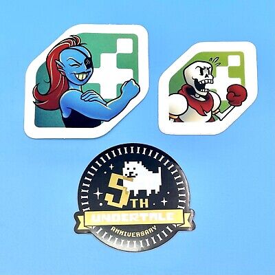 UNDERTALE - Character Pins Set 1 - Fangamer