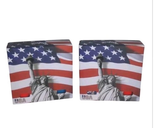 New 2 Pak of 2020 Volvik USA Pack Golf Balls 6 Balls Rainbow + Putter Cover - Picture 4 of 6