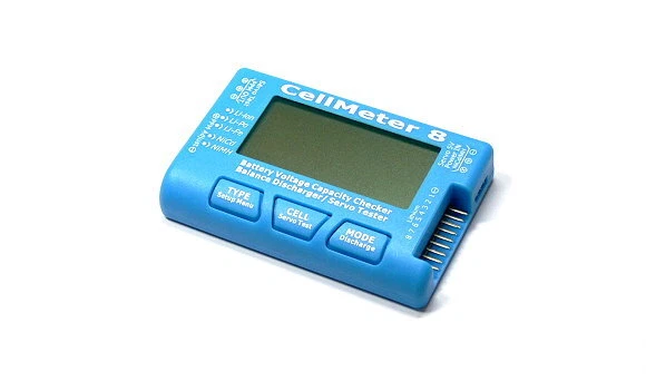 RC CellMeter 8 Battery Voltage Capacity Checker LiPo LiFe Li-ion NiMH Nicd BK202 - Image 2 of 2