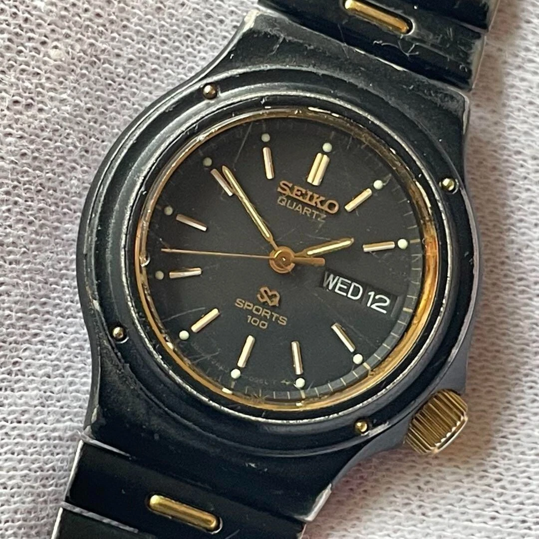 Seiko quartz top sports 100 vintage