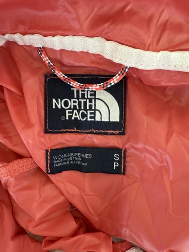 The North Face Printed Fanorak Coral/Vtg White Joshua Tree Print Jacket Size S - Picture 11 of 12