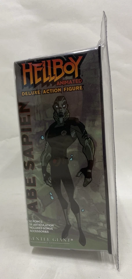 Gentle Giant - Abe Sapien - Figura de acción de lujo 2007 Hellboy animada - NUEVO Foto 4 de 4