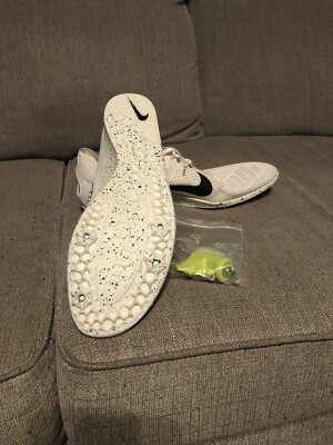 Nike Zoom Matumbo 3 Track Spikes Cream Off White Black Men display picture 1