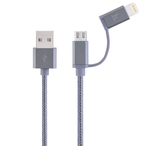 iPhone 12/X/8/ 4Ft 2-in-1(Apple/Micro USB) MFI Apple Certified USB Charger Cable - Picture 6 of 24