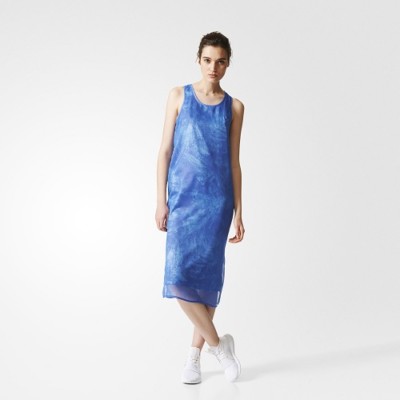 adidas silk dress adidas Satin Dress Easy Yellow