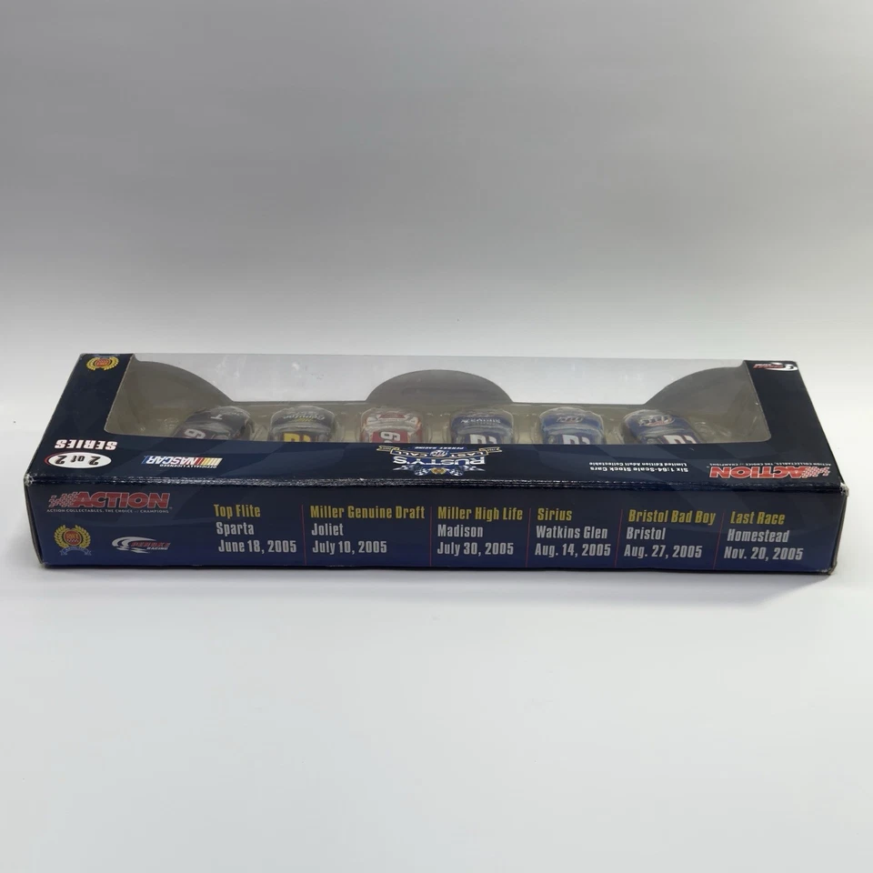 Rusty Wallace ограниченный выпуск масштаб 1:64 шесть автомобилей Nascar набор серии 2 из 2 - 2005 - Изображение 4 из 4