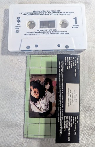 Motley Crue DR. Feelgood Cassette - Picture 4 of 5