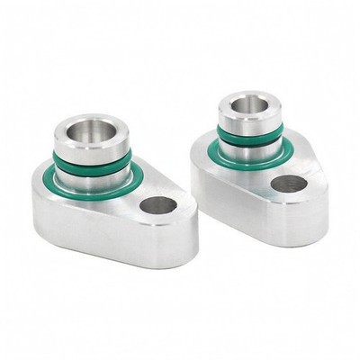 Air Conditioning Block off Kit Smooth Metal Finish Car Part Preservation