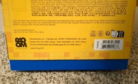 LEGO 5x7 Blue Lego Block Picture Frame which Is Stackable! #4113 New & Sealed!