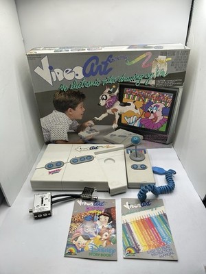 Vintage Video Art Electronic Video Drawing System Console In Box UNTESTED
