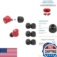 Comply TWR-200-B Memory Foam Replacement Ear Tips, Black, Small 3 Pairs