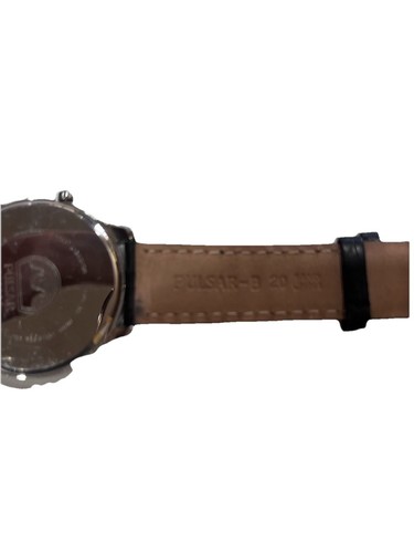Lote 2 Relojes ACTIVA Pulsar Hombre Asimétricos/Cara Redonda Marrón Negro - Imagen 5 de 11