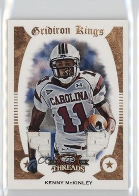 2009 Donruss Threads Materials 71/250 Kenny McKinley #31 Rookie RC yl0
