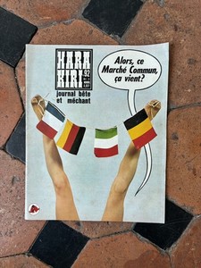 Lot Année Complète 1969 Hara-Kiri Mensuel (12 Numéros — N°88 à 99)
