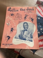 Ballin&rsquo; The Jack Vintage Sheet Music 1941 Jonah Jones Trumpet Player