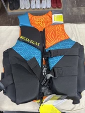 Body Glove Phantom Men's Life Vest Lightweight Neoprene Life Jacket Org Blue Sm