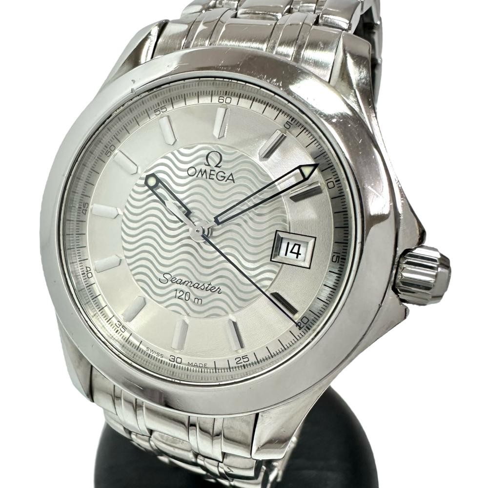 OMEGA  Seamaster 120m 2511.30 Watches Stainless Steel Quartz Silver dial mens