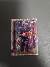 Quinshon Judkins 2025 Topps Chrome Football Raywave RC