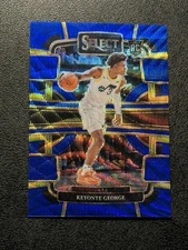 Keyonte George 2023-24 Select Concourse Level Blue Wave 45/75 Jazz #75