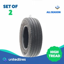 Set of (2) Used LT 225/75R16 Nexen Roadian CT8 HL 115/112R - 9.5/32